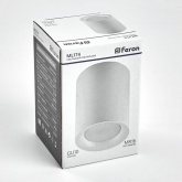 Светильник потолочный накладной Feron ML174 под лампу MR16 max 35W 220V GU10 белый IP20