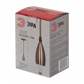 Светильник подвесной ЭРА PL13 E27 - 7 BR, цоколь Е27, провод 1 м, цвет медь