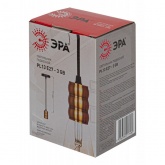 Светильник подвесной ЭРА PL13 E27 - 3 GB, цоколь Е27, провод 1 м, цвет медь