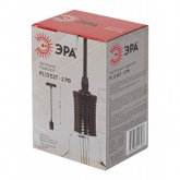 Светильник подвесной ЭРА PL13 E27 - 2 PB, цоколь Е27, провод 1 м, цвет жемчужно-черный