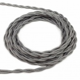 Провод декоративный 61 731 NC-BT01-150-2x0.75 1.5м Винтаж черный витой Navigator