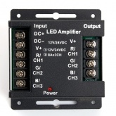 Усилитель Feron LD67 для светодиодной ленты RGB, 24А12-24V трехканальный, 24V - 288W, 12V - 576W