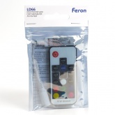 Контроллер Feron RGB min LD66 для светодиодной ленты с П/У белый, 12-24V