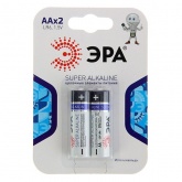 Батарейка AA ЭРА LR6 Super Alkaline (упаковка 2 шт) 5055398600900