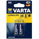 Батарейка AA Longlife LR6 (упаковка 2 шт) Varta 04106113412