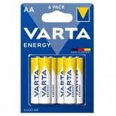 Батарейка Varta AA Energy LR6 (упаковка 6 шт) 04106229416