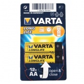 Батарейка Varta AA Longlife LR6 (упаковка 12 шт) 04106301112