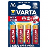 Батарейка Varta AA Longlife Max Power LR6 (упаковка 4 шт) 04706101404
