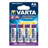 Батарейка Varta AA Ultra Lithium LR6 (упаковка 4 шт) 06106301404