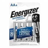 Батарейка AA Ultimate Lithium FR6 L91 (упаковка 4 шт) Energizer