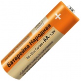 Батарейка AA Народная R6 Zinc Carbon 1,5V SH-4 (упаковка 60 шт)