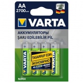 Аккумулятор AA HR6 1.2V 2700мАч Varta 5706 (упаковка 4шт) 4008496528547