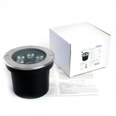 Светодиодный светильник тротуарный SP2802 6W 4200K AC12-24V D120xH90mm, внутренний диаметр 90mm IP67