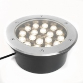 Светодиодный светильник тротуарный SP2804 20W 4200K AC12V D200xH90mm внутренний диаметр 170mm IP67