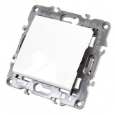 Переключатель ЭРА 10АХ-250В IP20 Elegance белый 14-1103-01