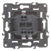 Переключатель ЭРА 10АХ-250В IP20 Elegance белый 14-1103-01