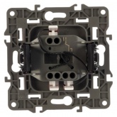 Выключатель с подсветкой ЭРА 10АХ-250В IP20 Elegance белый 14-1102-01