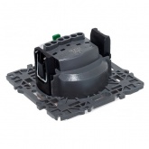 Розетка ЭРА 2P+E Schuko 16A-250В IP20 Elegance белый 14-2101-01