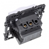 Датчик движения 2-проводной ЭРА 180-240В 200Вт IP20 Elegance белый 14-4103-01