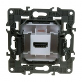 Розетка ЭРА HDMI IP20 Elegance белый 14-3114-01