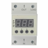 Реле контроля напряжения ЭРА РКН-1 63А электронный дисплей (NO-903-41)