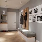 Светильник потолочный Feron HL361 под лампу GX53 max 12W 230V черный поворотный IP20 D100*H65mm