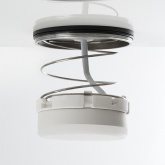 Светильник потолочный Feron HL362 под лампу GX53 max 12W 230V черный IP20 D80,5*H70mm