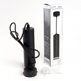 Светильник потолочный на подвесе Feron ML1708 MR16 max 35W 230V GU10 черный IP20 D55*H200