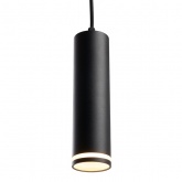 Светильник потолочный на подвесе Feron ML1708 MR16 max 35W 230V GU10 черный IP20 D55*H200