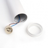 Светильник потолочный на подвесе Feron ML1708 MR16 max 35W 230V GU10 белый IP20 D55*H280