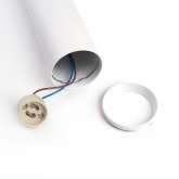 Светильник потолочный на подвесе Feron ML1768 MR16 max 35W 230V GU10 белый IP20 D55*H200