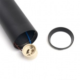 Светильник потолочный на подвесе Feron ML1768 MR16 max 35W 230V GU10 черный IP20 D55*H200