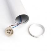 Светильник потолочный на подвесе Feron ML1768 MR16 max 35W 230V GU10 белый IP20 D55*H280