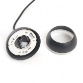 Светильник потолочный на подвесе Feron HL3568 под лампу GX53 max 15W 230V черный IP20 D90*H80