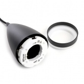 Светильник потолочный на подвесе Feron HL3648 под лампу GX53 max 15W 230V черный IP20 D85*H160