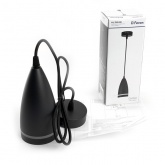 Светильник потолочный на подвесе Feron HL3648 под лампу GX53 max 15W 230V черный IP20 D85*H160