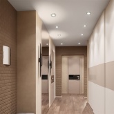 Светильник встраиваемый с белой LED подсветкой CD8120 MR16 50W G5.3 белый IP20 8 гранник, 90x90x25mm