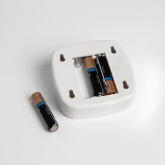 Светильник Feron FN1220 с датчиком движения и освещенности 3LED 0,5W 3хAAA IP20 квадрат 75x75x27mm