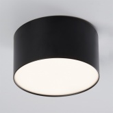 Светодиодный светильник Feron AL200 “Simple matte” 10W 4200K 230V 700Lm черный IP20 D90x50mm