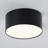 Светодиодный светильник Feron AL200 “Simple matte” 20W 4200K 230V 1400Lm черный IP20 D115x50mm