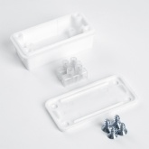 Коннектор соединительный Feron LD271 для Белт-лайт, (на 2 жилы) белый IP44 60x30x20mm