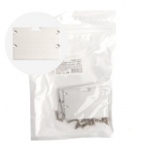 Заглушка Feron LD350 без отверстия для профиля CAB257 (комплект 4шт)