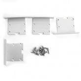 Заглушка Feron LD356 без отверстия для профиля CAB255 (комплект 4шт)