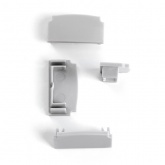 Заглушка Feron LD358 без отверстия для профиля CAB254 (комплект 4шт)