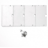 Заглушка Feron LD359 без отверстия для профиля CAB258 (комплект 4шт)