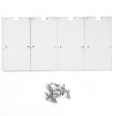 Заглушка Feron LD365 без отверстия для профиля CAB267 (комплект 4шт)