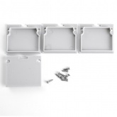 Заглушка Feron LD367 без отверстия для профиля CAB268 (комплект 4шт)