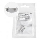 Заглушка Feron LD370 без отверстия для профиля CAB264 (комплект 4шт)