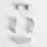 Заглушка Feron LD370 без отверстия для профиля CAB264 (комплект 4шт)