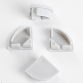 Заглушка Feron LD379 без отверстия для профиля CAB280 (комплект 4шт)